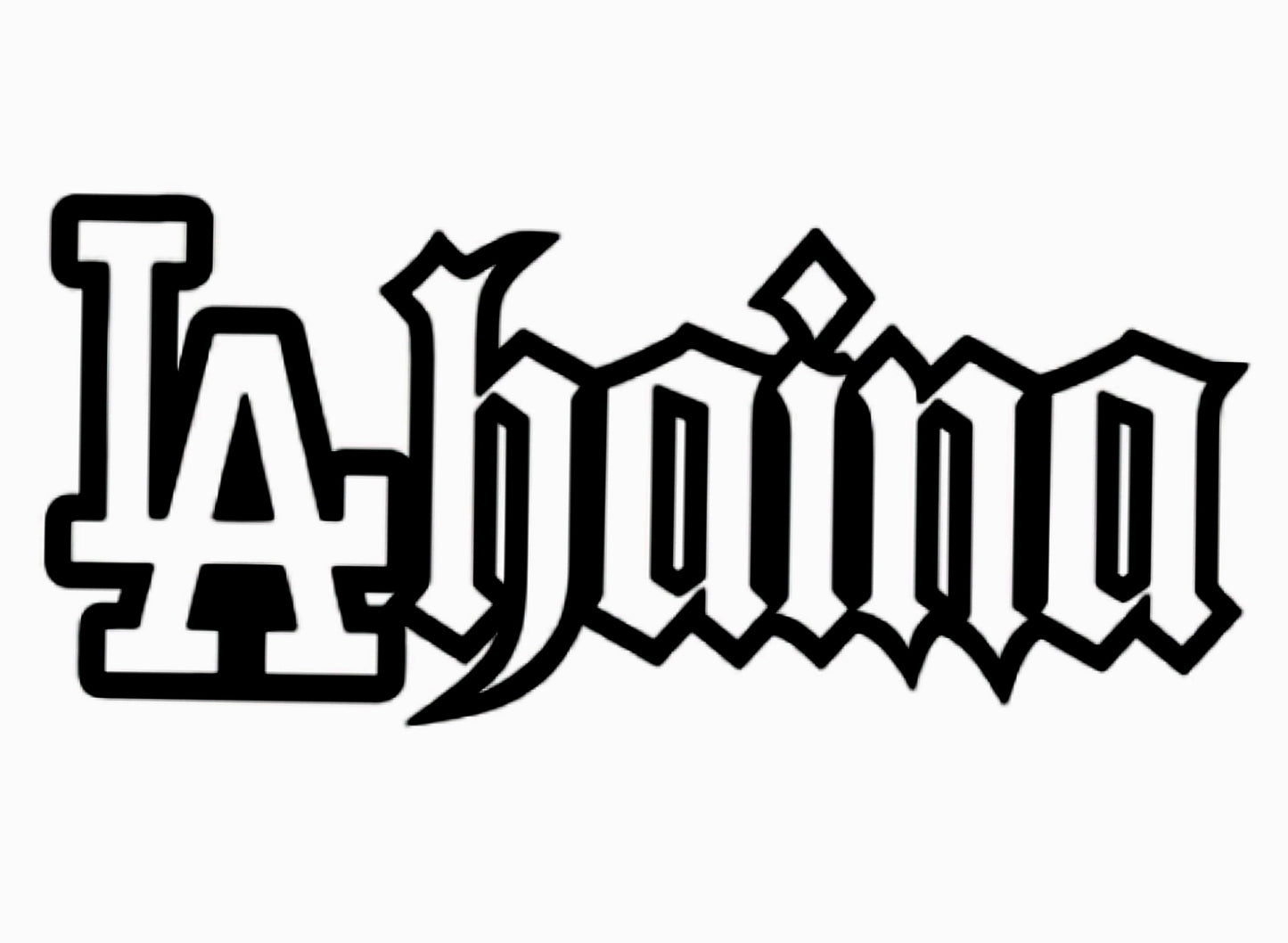 L.A.haina Sticker